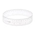 Film Flexible Ruler 16 Inch 0.1mm Scale PET Plastic Folding Straight Ruler Calibration Soft Ruler Measuring Tool for Factory, Transparent...