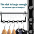 AMKUFO Closet Organizers and Storage 20 Pack Hanger Organizer Magic Hangers Space Saving Hanging Plastic for Heavy Clothes, Dorm Room Bedroom Home...