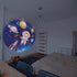 Moon Lamp USB Starlight Projector Earth Projection Astronaut Light Projector Happy Birthday Space Lights for Bedroom Galaxy 5 Pattern in 1 360° Ro...