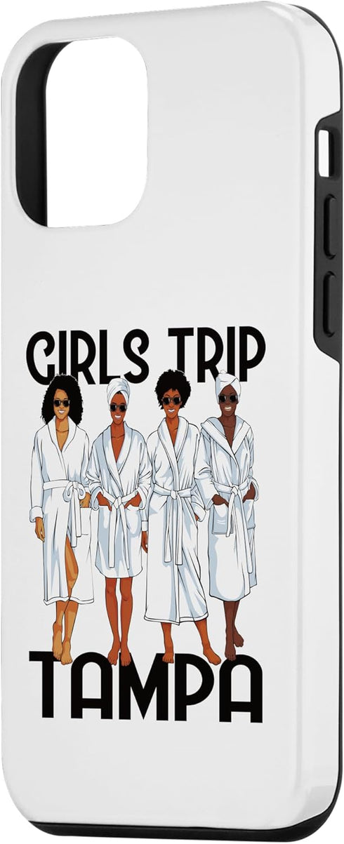 iPhone 12 mini Girls Trip 2024 Tampa For Black Melanin Women Spa Relax Case...