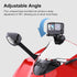 PULUZ Motorcycle Windshield Clip Mount Quick Release Clip Mount for GoPro Hero12 Black/DJI Osmo Action 4 / Insta360 X4 / Ace Pro and Other Action ...