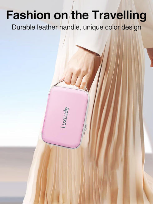 Luxtude Electronic Organizer Travel Case, Tech Organizer,Travel Tech Bag, Portable Electronic Gadgets Bag, Travel Essentials for Apple Accessories...
