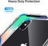 JJGoo Compatiable with iPhone X Case/iPhone Xs Case Clear, Transparent Shockproof Phone Case for iPhone X/XS, Slim Anti-Scratch Hard PC Back Prote...