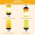 Flame Light Bulbs, 4 Modes LED Flame Effect Light Bulb, E26 Base Flickering Light Bulb with Gravity Sensor,Flickering Light Bulbs Halloween Home P...