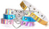 3PCS Heart Choker Necklace PU Leather Goth Choker Collar with Heart Punk Fluorescence Collar Adjustable Size – Blue White Pink...