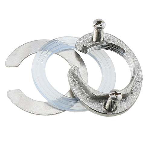 Tap Fixing Tool Set Lock Nut Bathroom Kitchen Tap Jam Nut Stainless Steel Open End Round Nut Suitable for Kitchen and Bathroom Tap Fixing...