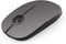 VssoPlor Wireless Mouse, 2.4G Slim Portable Computer Mice with Nano Receiver for Notebook, PC, Laptop, Computer (Black and Gray)...