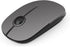 VssoPlor Wireless Mouse, 2.4G Slim Portable Computer Mice with Nano Receiver for Notebook, PC, Laptop, Computer (Black and Gray)...