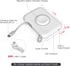 Wireless Portable Watch Charger for All Apple Watch Series, 5000mAh iWatch Magnetic Charger Power Bank with Built in Cable, Phone Charger for iPho...