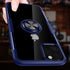 Designed for iPhone 11 Pro Max Case 6.5 inch, Carbon Fiber Design Clear Crystal Anti-Scratch Case with 360 Degree Rotation Ring Kickstand for Appl...