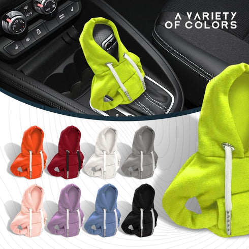 Gear Shift Hoodie, Gear Shift Cover, Funny Sweater Hoodie Car Gear Shift Cover for Gearshift Protection Decoration, Shift Knob Car Interior Access...
