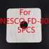 5-pcs Silicone Dehyarator Sheets Fruit Dryer Mesh for NESCO FD-80A FD-80 Square Shaped Food Dehydrator...