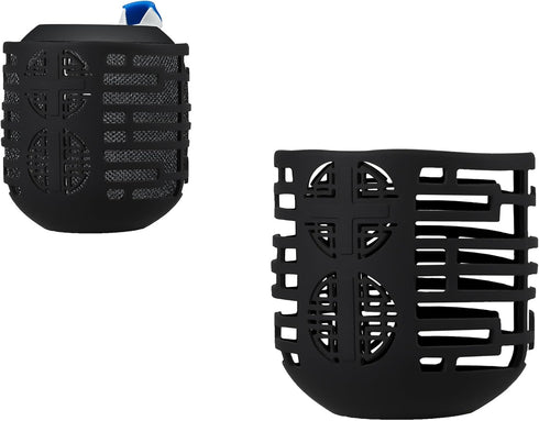 kwmobile Silicone Case Compatible with UE Wonderboom 2 / Wonderboom 1 - Case Protective Mini Speaker Cover - Black...