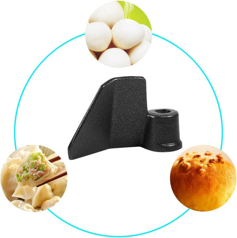 Bread Maker Paddle, kitchen Bread Maker Kneading Blade Part Mixing Paddle Replacement for Breadmaker Machine Black Bakery Kitchen Helper Accessory...
