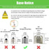 E14 LED Light Bulbs, European Base Refrigerator Bulb for Particular Fridge Freezer Turkish Lamp E14 Socket 120V Daylight White 6000k Non Dimmable ...