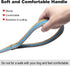 10FT / 15FT / 20FT Anti-Choke Slip Lead Dog Leash, 1” Wide Soft Thick Long Training Leash for Strong Small Medium Large Dogs (blue-20ft)...