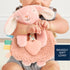 Itzy Ritzy - Itzy Lovey Including Teether - Baby Lovey with Teether, Textured Ribbons & Dangle Arms - Features Crinkle Sound, Sherpa Fabric and Mi...