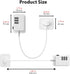 Refrigerator Lock, Heavy Duty Fridge Lock, Combination Lock for Refrigerator Cabinets, Child Safety Drawers, Lock, Take Care of Your Family, Easy ...
