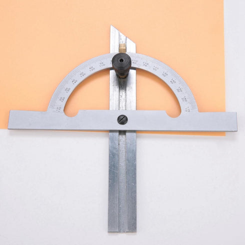 Protractor Angle Finder, 0-180 Degrees Carbon Steel Angle Ruler Measuring & Gauging Tool for Carpenters Woodworking Construction Measurement...