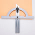 Protractor Angle Finder, 0-180 Degrees Carbon Steel Angle Ruler Measuring & Gauging Tool for Carpenters Woodworking Construction Measurement...