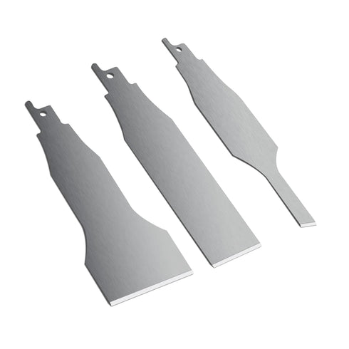 ASNOMY 4PCS Reciprocating Saw Scraper Blade, Multifunctional Stainless Steel Electric Scraper Tile Cleaning Tools for Concrete floor, wall cleanin...