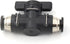 3/8 inch Push to Connect Ball Valve Union Air Flow Control Valve Quick Connect Tube Fittings Pneumatic Valve Air Hose Fittings 5pack...