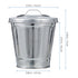 Mini Desktop Trash Can with Lid Tiny Garbage Can Metal Rubbish Bin for Home Office Countertop...
