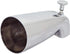 Tub Spout with Front Diverter, 1/2 inch IPS Female Front End Thread, 5-1/4 inch Overall Length, for 4 inch to 4-3/8 inch Length Galvanized Pipe Ni...