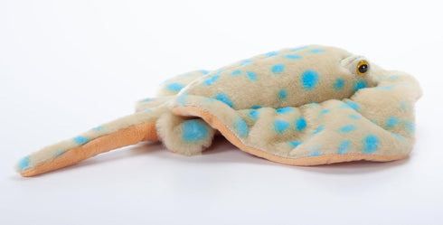The Petting Zoo Blue Spotted Ray Stuffed Animal Plushie, Gifts for Kids, Wild Onez Ocean Animals, Stingray Plush Toy, 14 inches...