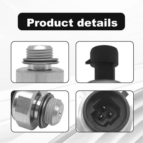 Engine Oil Pressure Sensor Switch Sending Unit Compatible with Chevy Silverado Trailblazer Suburban Tahoe GMC Yukon Impala Pontiac Buick, 12616646...
