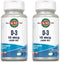 KAL D-3 400 IU Softgels, 100 Count | Pack of 2...