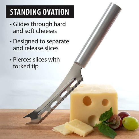 RADA Cutlery Cheese Knife, Made in USA, Silver Handle...