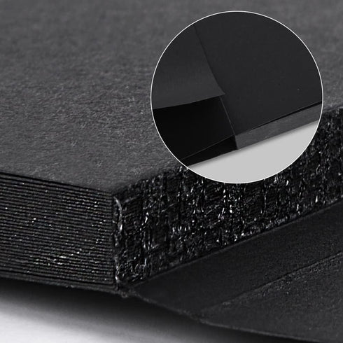 4.9x4.9 Inches Black Paper Sketchbook,30Sheets (180gsm /110lb) Premium Black Heavyweight Paper Sketchbook,Art Black Sketch Book for Pencil, Pastel...