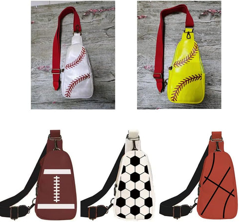 Grand Slam Homerun Crossbody Sports Purse Handbag...
