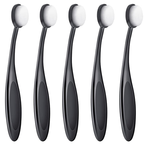 5 Pack Blending Brushes for Card Making Art Blending Tools Blender Brush Ink Blending Brushes for Crafts Black...