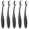 5 Pack Blending Brushes for Card Making Art Blending Tools Blender Brush Ink Blending Brushes for Crafts Black...