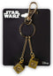SalesOne LLC Star Wars Han Solo Lucky Sabacc Dice Keychain...