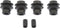 Dorman HW16143 Front Disc Brake Caliper Bushing Compatible with Select Models...