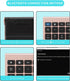 Gugxiom Bluetooth Number Pad,Bluetooth 5.0 Number Pad with Shortcut Keys,22 Keys Portable Financial Accounting Extensions 10 Keys for Laptop Deskt...
