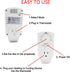 Amaze Plug in Thermostat - Compatible for all Heaters, Fans and Air Conditioners....