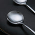 Soup Spoon of 12, Berglander 7.5" Stainless Steel Round Spoons Silverware, Table Spoon Set Sturdy Easy To Clean, Dishwasher Safe...