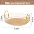 Lazy Susan Rotating Makeup Organizer for Vanity, High-Capacity Skincare Clear Make Up Storage Perfume Organizers Cosmetic Dresser Organizer Counte...