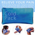 Theramed Reusable Soft Gel Cold Pack for Injuries - Gel Ice Pack for Pain Relief and Swelling Reduction - Long Lasting and Easy to Use Ice Pack fo...