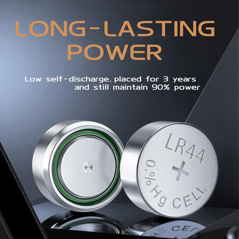 L1154f Battery AG13 Battery LR44 Batteries L1154 SR44 A76 Button L1154h Button Batteries Alkaline Coin Cell (10 Count)...