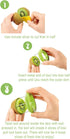 Fast Peel Any Fruit Or Soft Vegetable With Ease. Kiwi Slicer Peeler Pitter Scooper, Mango And Kimi Corer, Kiwi Fruit Scoop Kitchern Tool_Green...