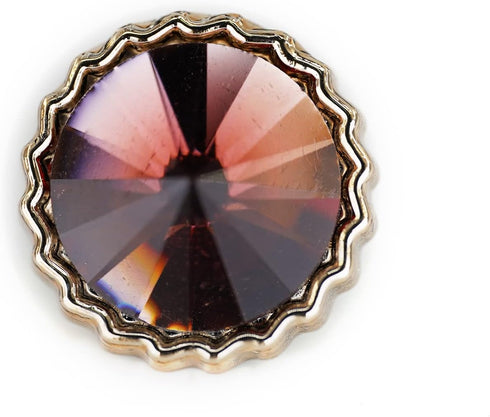 Decorative Red Rhinestone Resin Sewing Shank Buttons 50 pcs - 12.5mm, 1/2"...