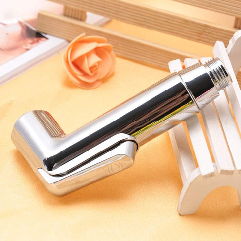 Multi-Functional ABS Bathroom Handheld Toilet Bidet Shower Hose Holder Stainless Steel Toilet Handheld Showers Nozzle Head for Personal Hygiene, P...