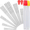 28/35/60 PCS Large-Eye Blunt Needles, Stainless Steel Yarn Knitting Needles, Sewing Needles for Hand Sewing, Crafting Knitting Weaving Stringing N...