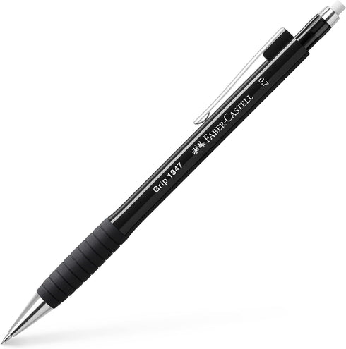 Faber-Castell Grip 1347 0.7mm Mechanical Pencil - Black...