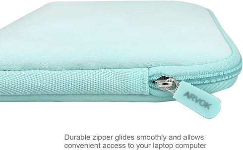 ARVOK 11 11.6 12 Inch Laptop Sleeve Multi-Color & Size Choices Case/Water-Resistant Neoprene Notebook Computer Pocket Tablet Briefcase Carrying Ba...
